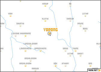 map of Yopong