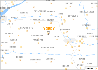 map of Yordy