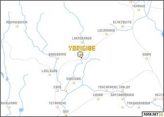 map of Yorigibe