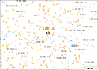 map of Yŏriul