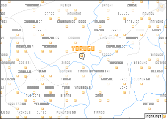 map of Yorugu