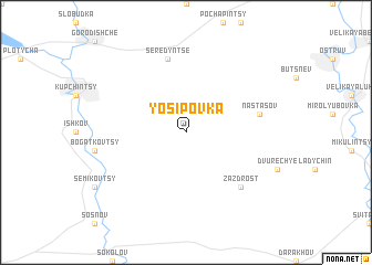 map of Yosipovka