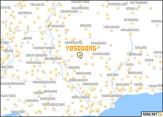 map of Yoso-dong