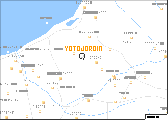 map of Yotójoroin