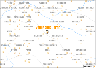 map of Youba Naloto