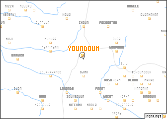 map of Youndoum