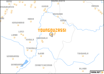 map of Youngou-Zassi