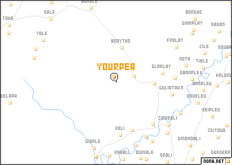 map of Yourpea