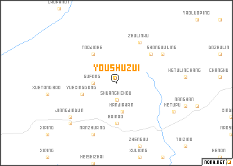 map of Youshuzui