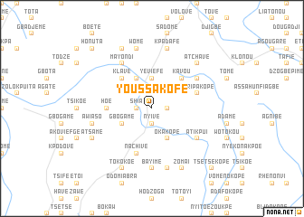 map of Youssakofé