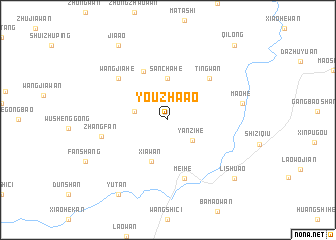 map of Youzha\