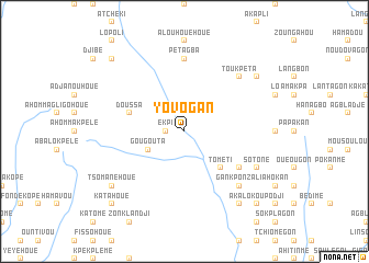 map of Yovogan