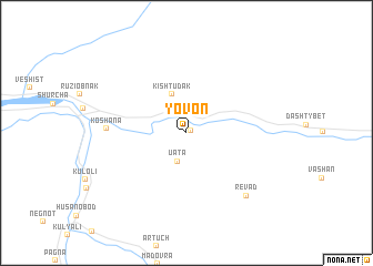 map of Yovon