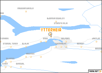 map of Ytterheia