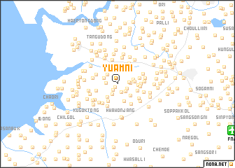 map of Yuam-ni