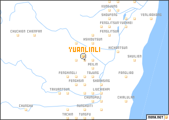 map of Yüan-lin-li