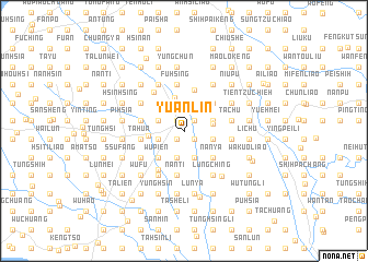 map of Yüan-lin