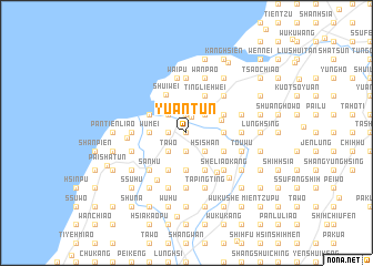 map of Yüan-tun