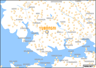 map of Yubong-ni