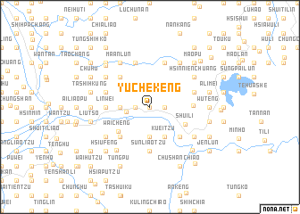 map of Yu-ch\