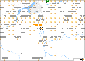 map of Yu-ch\