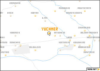 map of Yuchmer