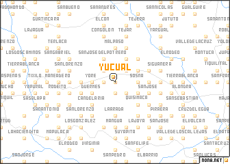 map of Yucual