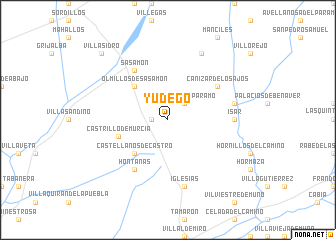 map of Yudego