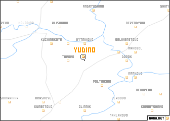 map of Yudino