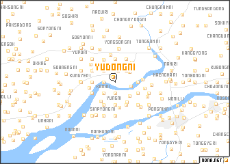 map of Yudong-ni