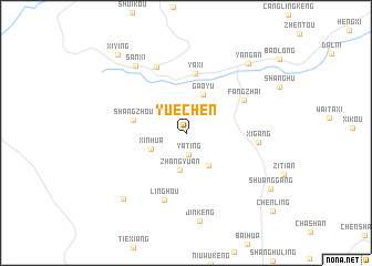 map of Yuechen