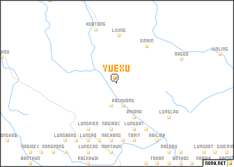 map of Yuexu