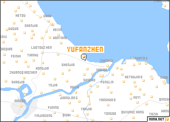 map of Yufanzhen