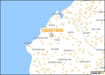 map of Yugok-tong