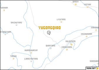 map of Yugongqiao