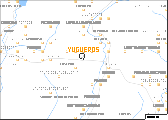 map of Yugueros