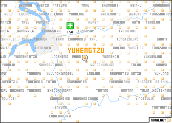 map of Yü-heng-tzu