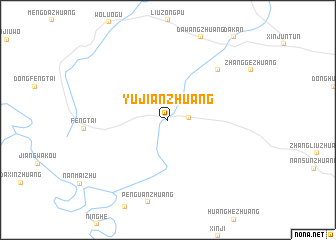 map of Yujianzhuang