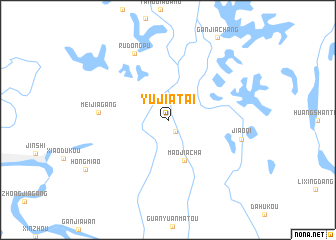 map of Yujiatai