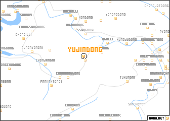 map of Yujin-dong