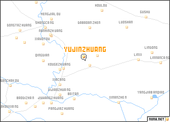 map of Yujinzhuang