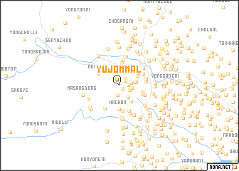 map of Yujŏmmal