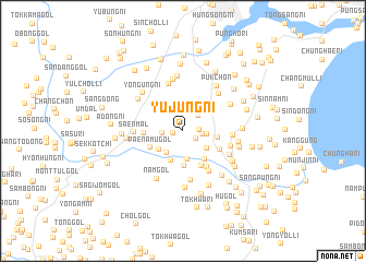 map of Yujung-ni