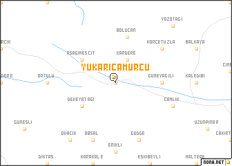 map of Yukarıçamurcu
