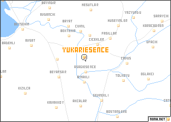 map of Yukarı Esence