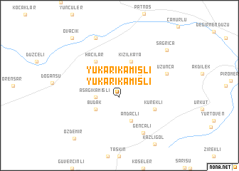 map of Yukarıkamışlı