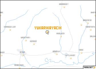 map of Yukarıkayacık