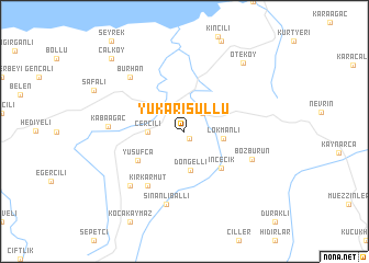 map of Yukarısüllü