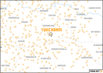 map of Yukcham-ni