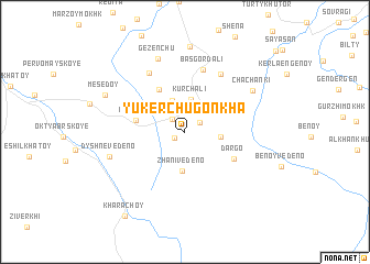 map of Yukerchu-Gonkha